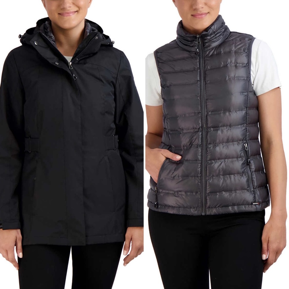 * NEW * Gerry Ladies' 3-in-1 Systems Vest-Jacket - XS